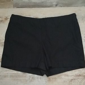 High waisted black Banana Republic shorts